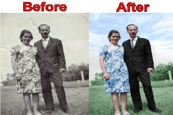 Fotorestaurierungsdienste