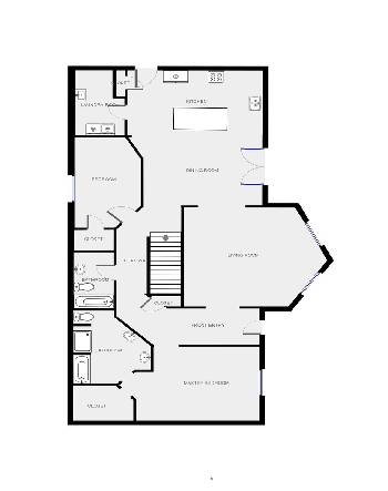 Plan d'étage immobilier